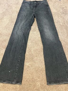 7 for all Mankind Black easy boot jeans with a relaxed fit #bootcut #denim